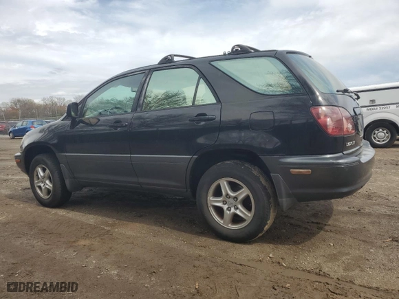 1999 Lexus RX 300 Luxury SUV with VIN JT6HF10U0X0070917, listed as a Copart auction lot 51747785 with 197,757 mi miles and Salvage Title. Bid and sale history available at carsss.com. Image 2.