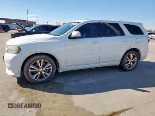 2013 Dodge Durango R/T with VIN 1C4SDHCT1DC689116, listed as a Copart auction lot 46122035 with 171,863 mi miles and Clean title. Bid and sale history available at DreamBid. Image 1.
