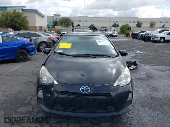 2014 Toyota Prius One with VIN JTDKDTB39E1071253, listed as a IAAI auction lot 41734442 with 233,895 mi miles and . Bid and sale history available at DreamBid. Image 13.