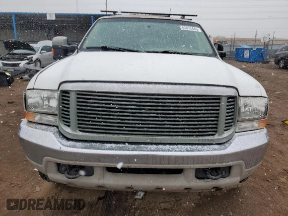 2001 Ford Excursion Limited z VIN 1FMNU42F01ED72943, wystawiony jako Copart lot #53872445 z przebiegiem 195 219 mil mil oraz Szkoda całkowita • Salvage title. Historia ofert i sprzedaży dostępna na DreamBid. Obrazek 5.