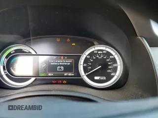 2017 Kia Niro LX with VIN KNDCB3LC9H5084980, listed as a Copart auction lot 52634805 with 87,165 mi miles and Clean Title. Bid and sale history available at carsss.com. Image 9.