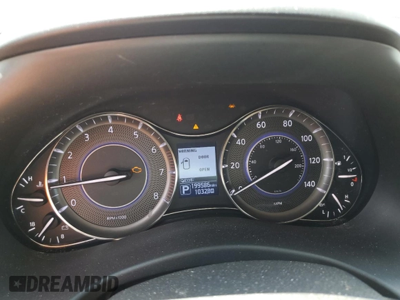 2017 Infiniti QX80 with VIN JN8AZ2NFXH9643163, listed as a Copart auction lot 54814805 with 199,586 mi miles and Salvage title. Bid and sale history available at DreamBid. Image 9.