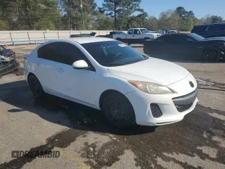 2013 Mazda 3 i SV with VIN JM1BL1TF6D1833971, listed as a Copart auction lot 49429515 with Not Provided miles and Salvage Title. Bid and sale history available at DreamBid. Image 4.