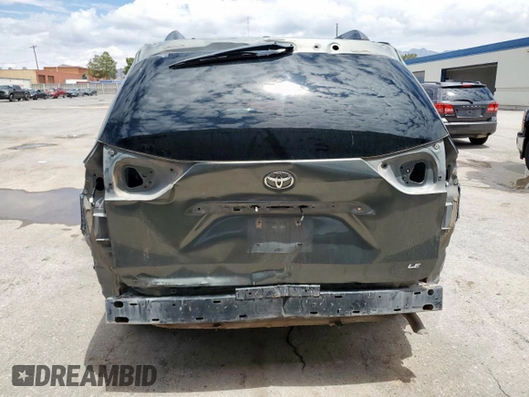 2014 Toyota Sienna LE AAS with VIN 5TDKK3DC4ES486440, listed as a Copart auction lot 62010355 with 401,453 mi miles and Salvage title. Bid and sale history available at DreamBid. Image 6.