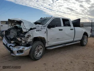 2024 Ram 2500 Tradesman with VIN 3C6UR5HL0RG152914, listed as a Copart auction lot 45513135 with 25,660 mi miles and Salvage Title. Bid and sale history available at carsss.com. Image 1.