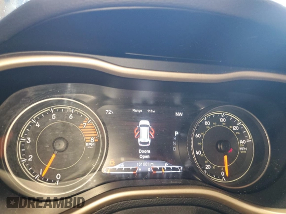 2016 Jeep Cherokee Limited с VIN 1C4PJMDS1GW220057, выставлен на аукционе Copart как лот 57759325 с пробегом 161 601 миль миль и Списание • Salvage title. История ставок и продаж доступна на DreamBid. Изображение 9.