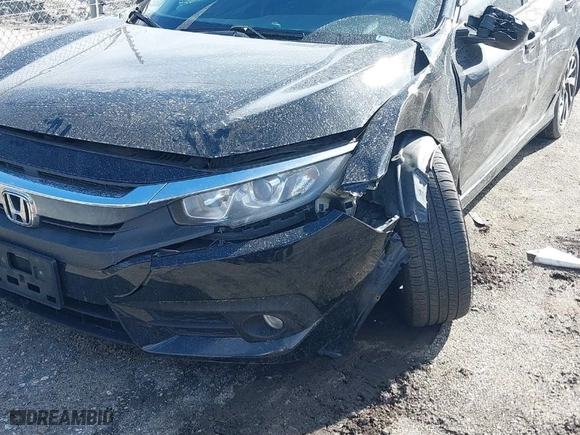 2016 Honda Civic Sedan EX with VIN 19XFC2F75GE215957, listed as a IAAI auction lot 41804027 with 104,229 mi miles. Bid and sale history available at carsss.com. Image 6.