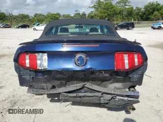 2010 Ford Mustang V6 with VIN 1ZVBP8EN5A5179046, listed as a Copart auction lot 50791365 with 104,588 mi miles and Salvage Title. Bid and sale history available at DreamBid. Image 6.