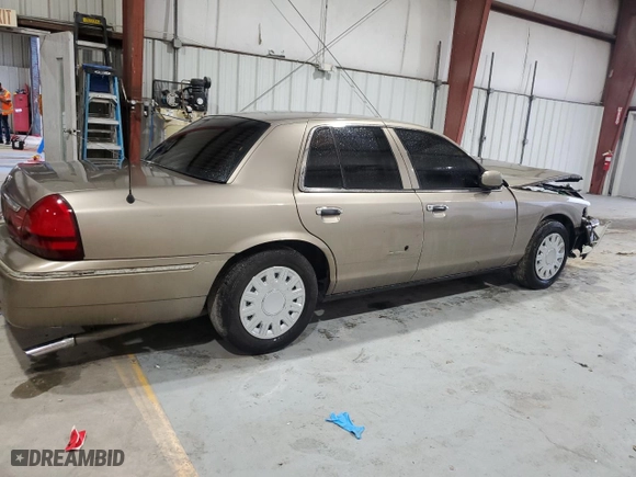 2005 Mercury Grand Marquis GS with VIN 2MEFM74W35X617440, listed as a Copart auction lot 70248644 with 202,330 mi miles and Salvage Title. Bid and sale history available at carsss.com. Image 3.