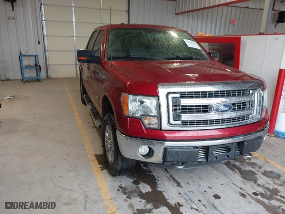 2013 Ford F-150 XL with VIN 1FTFW1ET2DFE00095, listed as a IAAI auction lot 41440361 with 183,943 mi miles. Bid and sale history available at carsss.com. Image 1.