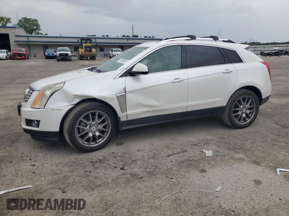 2013 Cadillac SRX Performance Collection with VIN 3GYFNHE33DS602428, listed as a Copart auction lot 55688555 with 143,504 mi miles and Salvage title. Bid and sale history available at DreamBid. Image 1.