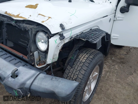 2017 Jeep Wrangler Sport with VIN 1C4AJWAG9HL611476, listed as a IAAI auction lot 42378058 with 83,738 mi miles and . Bid and sale history available at DreamBid. Image 18.
