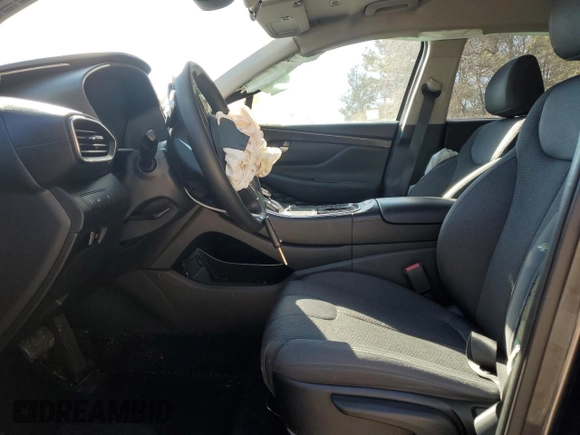 2021 Hyundai Santa Fe SE with VIN 5NMS14AJ2MH320804, listed as a Copart auction lot 89352445 with 81,529 mi miles and Salvage Title. Bid and sale history available at carsss.com. Image 7.