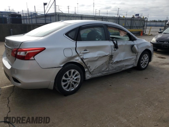 2018 Nissan Sentra SR with VIN 3N1AB7AP3JY280087, listed as a Copart auction lot 51953575 with 78,978 mi miles and Salvage Title. Bid and sale history available at DreamBid. Image 3.