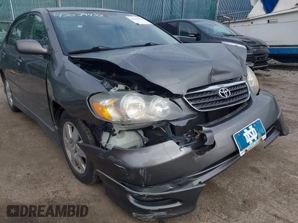 2007 Toyota Corolla CE with VIN 1NXBR30E87Z781599, listed as a IAAI auction lot 42029455 with 200,536 mi miles and . Bid and sale history available at DreamBid. Image 6.