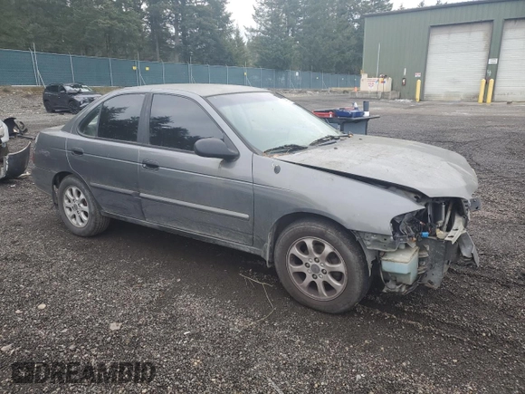 2001 Nissan Sentra GXE with VIN 3N1CB51D81L519441, listed as a Copart auction lot 43999735 with 135,677 mi miles and Salvage title. Bid and sale history available at DreamBid. Image 4.