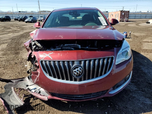 2017 Buick Regal Premium II with VIN 2G4GS5GX0H9108446, listed as a Copart auction lot 48106055 with 107,985 mi miles and Salvage Title. Bid and sale history available at DreamBid. Image 5.
