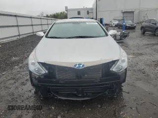 2012 Hyundai Sonata Hybrid with VIN KMHEC4A44CA020400, listed as a Copart auction lot 52800445 with 89,972 mi miles and Salvage Title. Bid and sale history available at DreamBid. Image 5.