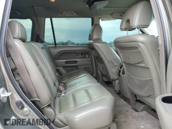 2008 Honda Pilot EX-L with VIN 5FNYF28768B007806, listed as a Copart auction lot 50718335 with 198,316 mi miles and Salvage Title. Bid and sale history available at DreamBid. Image 11.