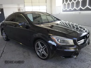 2015 Mercedes-Benz CLA 250 with VIN WDDSJ4EB7FN176729, listed as a Copart auction lot 51003345 with 114,652 mi miles and Salvage Title. Bid and sale history available at DreamBid. Image 1.