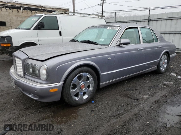 2003 Bentley Arnage R z VIN SCBLC37F93CX08981, wystawiony jako Copart lot #43155385 z przebiegiem Nie podano mil oraz Czysty tytuł • Clean title. Historia ofert i sprzedaży dostępna na DreamBid. Obrazek 1.