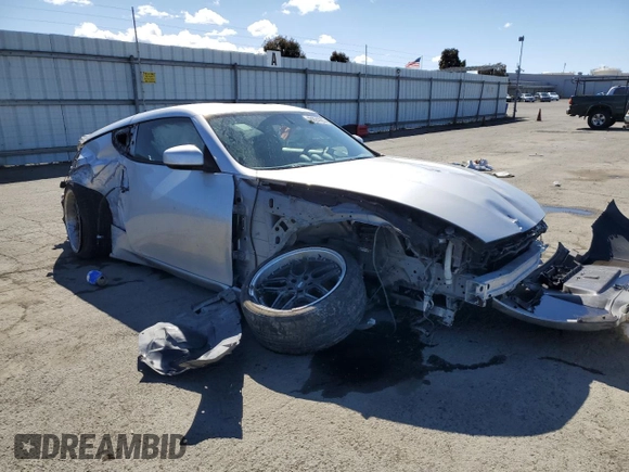 2011 Nissan 370Z with VIN JN1AZ4EH4BM555242, listed as a Copart auction lot 48924765 with 103,116 mi miles and Salvage Title. Bid and sale history available at carsss.com. Image 4.