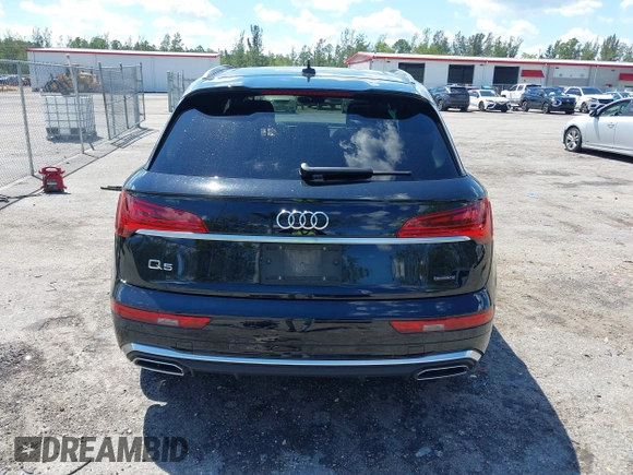 2023 Audi Q5 S line Premium Plus z VIN WA1EAAFY6P2168594, wystawiony jako IAAI lot #41863196 z przebiegiem 16 310 mil mil oraz . Historia ofert i sprzedaży dostępna na DreamBid. Obrazek 16.