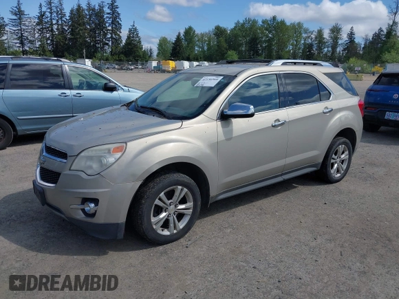 2010 Chevrolet Equinox LTZ with VIN 2CNFLGEWXA6240782, listed as a IAAI auction lot 42156960 with 181,978 mi miles and . Bid and sale history available at DreamBid. Image 2.