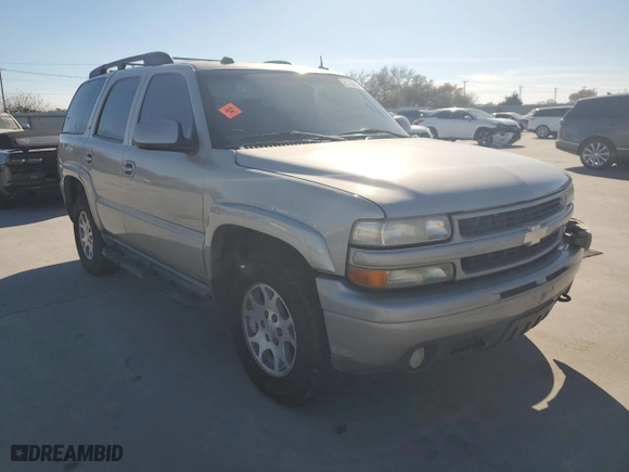 2005 Chevrolet Tahoe Z71 with VIN 1GNEK13T25R230273, listed as a Copart auction lot 81730804 with 355,575 mi miles and Non Repairable. Bid and sale history available at carsss.com. Image 4.