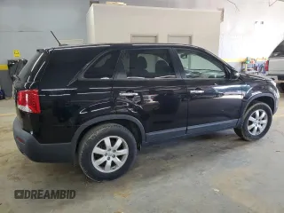 2013 Kia Sorento LX with VIN 5XYKT4A19DG387680, listed as a Copart auction lot 72417584 with 168,852 mi miles and Clean title. Bid and sale history available at DreamBid. Image 3.