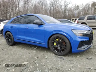 2022 Audi SQ8 Prestige z VIN WA1CWBF15ND010766, wystawiony jako Copart lot #47976515 z przebiegiem 34 141 mil mil oraz Szkoda całkowita • Salvage title. Historia ofert i sprzedaży dostępna na DreamBid. Obrazek 4.
