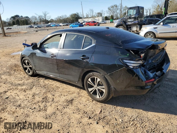 2020 Nissan Sentra SV with VIN 3N1AB8CV1LY217221, listed as a Copart auction lot 48019455 with 60,228 mi miles and Salvage Title. Bid and sale history available at carsss.com. Image 2.