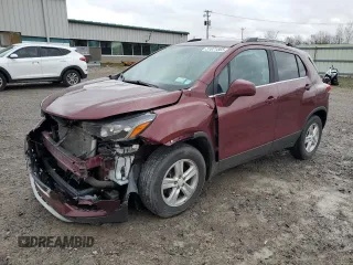 2017 Chevrolet Trax LT with VIN 3GNCJLSB9HL158031, listed as a Copart auction lot 51021865 with 99,156 mi miles and Salvage Title. Bid and sale history available at carsss.com. Image 1.