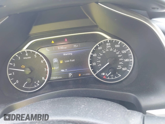 2018 Nissan Murano Platinum with VIN 5N1AZ2MG2JN123795, listed as a IAAI auction lot 42059967 with 77,064 mi miles. Bid and sale history available at carsss.com. Image 7.