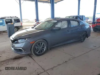 2020 Honda Civic EX-L z VIN 19XFC1F70LE213165, wystawiony jako Copart lot #55392375 z przebiegiem 89 220 mil mil oraz Szkoda całkowita • Salvage title. Historia ofert i sprzedaży dostępna na DreamBid. Obrazek 1.