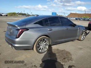 2020 Cadillac CT5 Sport with VIN 1G6DU5RK1L0150875, listed as a Copart auction lot 80959514 with 53,177 mi miles and Non repairable. Bid and sale history available at DreamBid. Image 3.