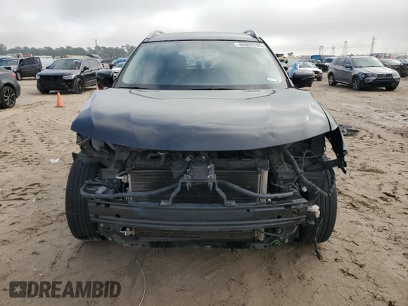 2017 Nissan Rogue SV with VIN JN8AT2MT3HW402720, listed as a Copart auction lot 46902295 with 147,460 mi miles and Salvage Title. Bid and sale history available at carsss.com. Image 5.