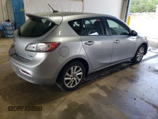 2013 Mazda 3 i Grand Touring with VIN JM1BL1MP5D1790764, listed as a Copart auction lot 57269495 with 105,604 mi miles and Salvage title. Bid and sale history available at DreamBid. Image 3.