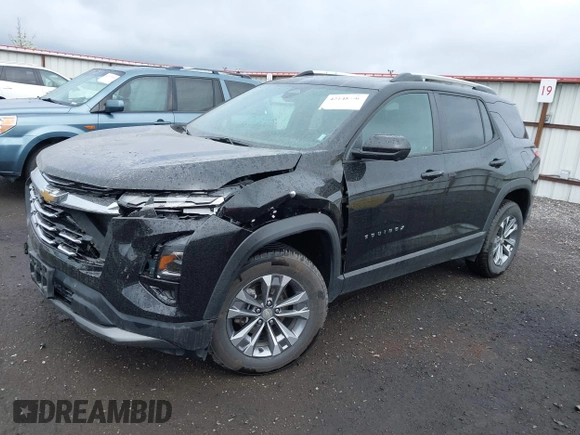 2025 Chevrolet Equinox AWD LT with VIN 3GNAXPEGXSL173472, listed as a IAAI auction lot 42148106 with 19,406 mi miles. Bid and sale history available at carsss.com. Image 17.