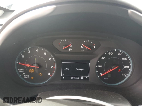 2023 Chevrolet Malibu RS with VIN 1G1ZG5ST1PF178085, listed as a Copart auction lot 46535775 with 29,755 mi miles and Salvage Title. Bid and sale history available at DreamBid. Image 9.