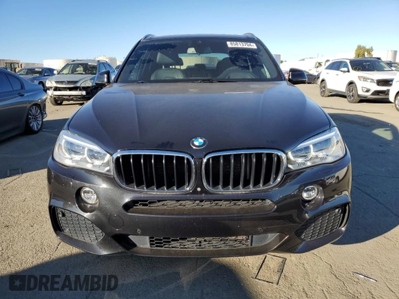 2014 BMW X5 xDrive35d with VIN 5UXKS4C52E0J95994, listed as a Copart auction lot 85813704 with 137,107 mi miles and Salvage Title. Bid and sale history available at carsss.com. Image 5.