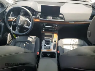 2023 Audi Q5 S line Premium Plus with VIN WA1EAAFY5P2062766, listed as a Copart auction lot 60162975 with 35,886 mi miles and Salvage title. Bid and sale history available at DreamBid. Image 8.