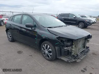 2019 Subaru Impreza with VIN 4S3GTAA68K3730061, listed as a IAAI auction lot 40618439 with 45,853 mi miles. Bid and sale history available at carsss.com. Image 1.