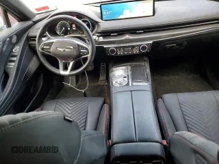 2022 Genesis G80 3.5T Sport with VIN KMTGB4SD1NU127325, listed as a Copart auction lot 70395384 with 28,844 mi miles and Salvage Title. Bid and sale history available at carsss.com. Image 8.