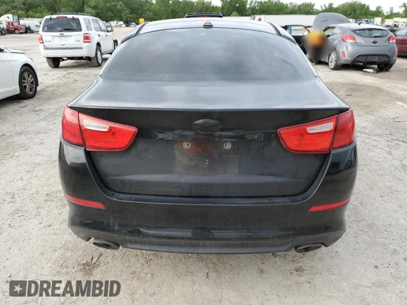 2014 Kia Optima LX z VIN 5XXGM4A79EG331820, wystawiony jako Copart lot #55628945 z przebiegiem Nie podano mil oraz Szkoda całkowita • Salvage title. Historia ofert i sprzedaży dostępna na DreamBid. Obrazek 6.