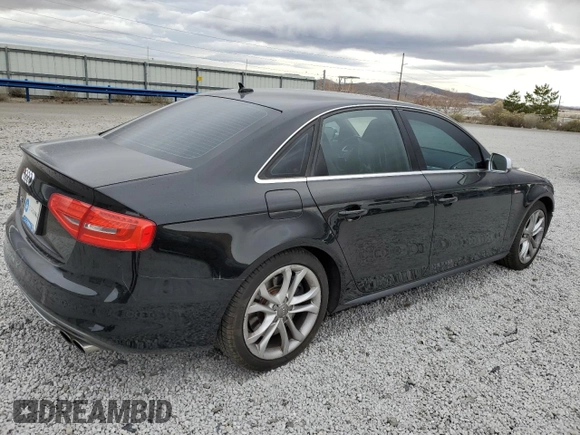 2015 Audi S4 Premium Plus with VIN WAUBGAFLXFA080564, listed as a Copart auction lot 81316934 with 73,184 mi miles and Salvage Title. Bid and sale history available at carsss.com. Image 3.