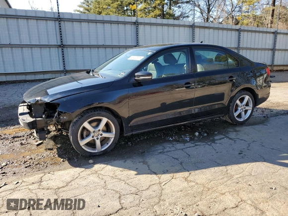 2012 Volkswagen Jetta Sedan SE w/Convenience & Sunroof PZEV with VIN 3VWBP7AJ5CM042117, listed as a Copart auction lot 42402665 with 152,687 mi miles and Salvage Title. Bid and sale history available at carsss.com. Image 1.