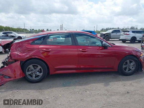 2021 Kia K5 LXS with VIN 5XXG14J21MG004808, listed as a IAAI auction lot 41910176 with 44,364 mi miles. Bid and sale history available at carsss.com. Image 14.