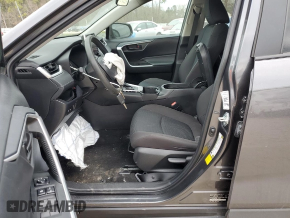 2023 Toyota RAV4 LE with VIN 2T3H1RFV8PC242307, listed as a Copart auction lot 47385925 with 48,820 mi miles and Salvage Title. Bid and sale history available at carsss.com. Image 7.