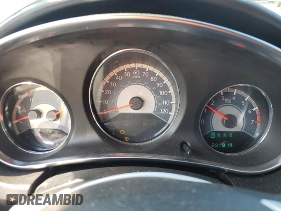 2012 Chrysler 200 Touring with VIN 1C3CCBBBXCN197107, listed as a Copart auction lot 54758675 with 261,819 mi miles and Salvage Title. Bid and sale history available at DreamBid. Image 9.